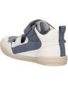 boy shoes KICKERS 545222-10 JASON  33 BLANC BLEU