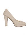 Woman Zapatos de tacón Odgi-Trends 728061-B7200  BEIGE