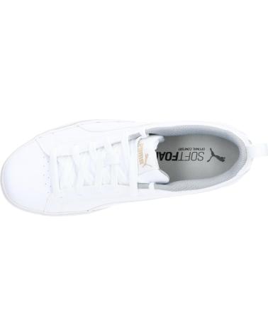 Woman and girl and boy Trainers PUMA 373633 BREAK POINT VULC JR  02 WHITE