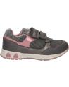 Scarpe sport GEOX  per Bambina B941SA 0AJ54 B PAVLIS  C0952 DK GREY