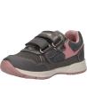 Zapatillas deporte GEOX  de Niña B941SA 0AJ54 B PAVLIS  C0952 DK GREY