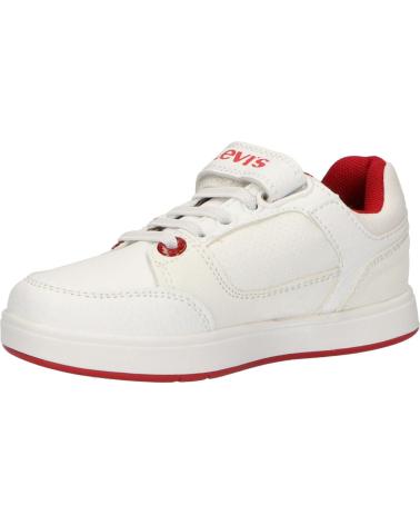 girl and boy sports shoes LEVIS VGRA0065S NEW GRACE  0061 WHITE