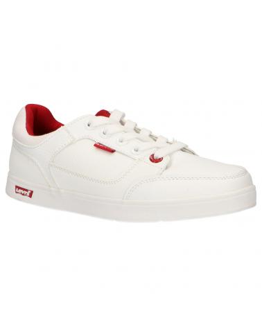 Woman and girl and boy Zapatillas deporte LEVIS VGRA0063S NEW GRACE  0061 WHITE