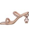 Sandales EXE  pour Femme DOLLY-848  STRASS PINK GOLD
