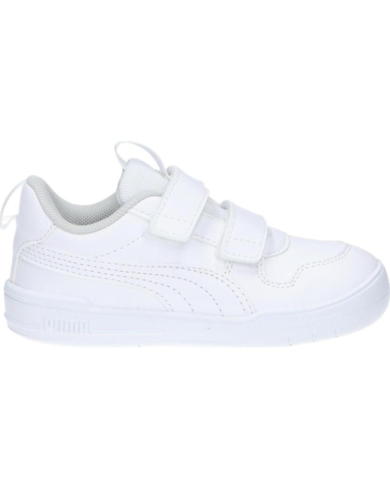 girl and boy Zapatillas deporte PUMA 380741 MULTIFLEX SL V INF  06 WHITE