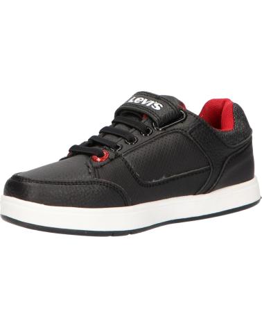 girl and boy sports shoes LEVIS VGRA0061S NEW GRACE  0003 BLACK