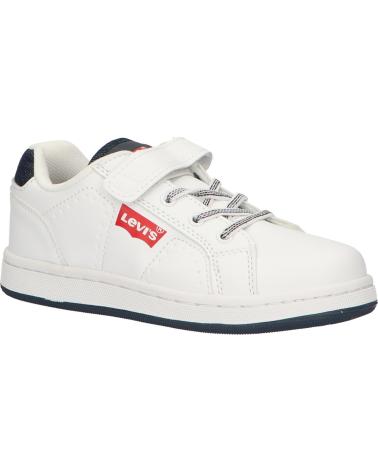 girl and boy Zapatillas deporte LEVIS VADS0010S DYLAN  0061 WHITE