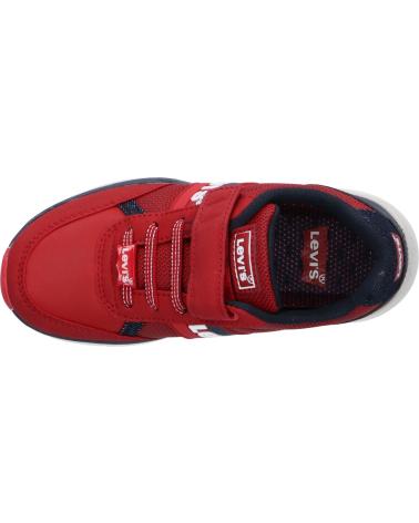 girl and boy sports shoes LEVIS VORE0012S NEW OREGON  0047 RED