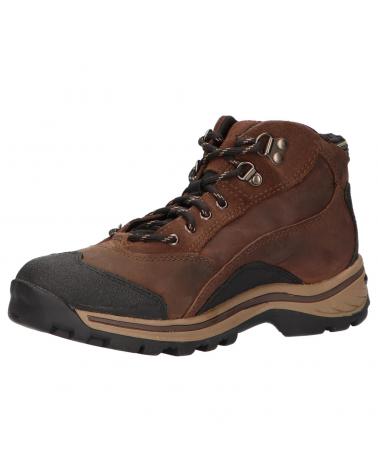 Woman and girl and boy boots TIMBERLAND 66932 LACE HIKER  MD BROWN