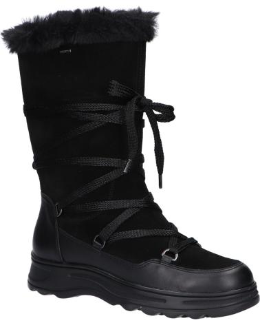 Woman boots GEOX D84AUB 02285 D HOSMOS  C9999 BLACK