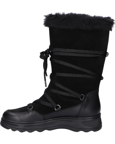 Woman boots GEOX D84AUB 02285 D HOSMOS  C9999 BLACK