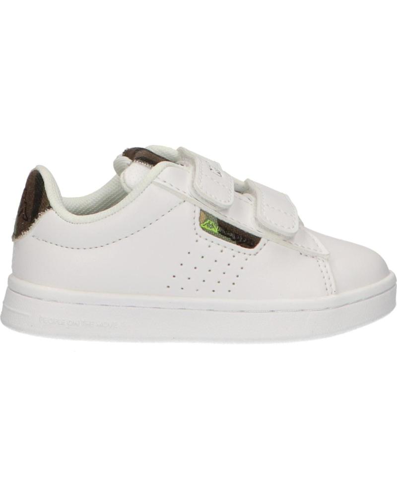 girl and boy Zapatillas deporte KAPPA 304NGJ0 TCHOURI  938 WHITE