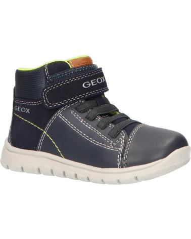 boy Mid boots GEOX B841BB 05485 B XUNDAY  C4021 DK NAVY