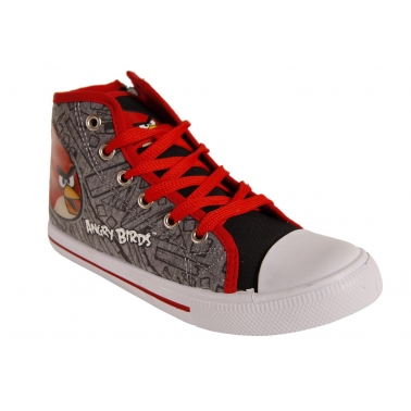 boy Trainers Angry Birds AB000173-B4168 BLACK-H RED