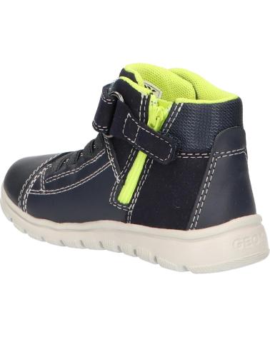 boy Mid boots GEOX B841BB 05485 B XUNDAY  C4021 DK NAVY