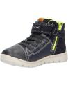 boy Mid boots GEOX B841BB 05485 B XUNDAY  C4021 DK NAVY