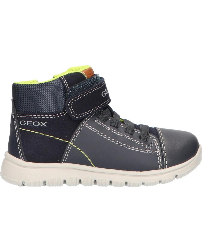 boy Mid boots GEOX B841BB 05485 B XUNDAY  C4021 DK NAVY