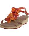 girl Sandals Flower Girl 147840-B4600 L TAUPE-CORAL