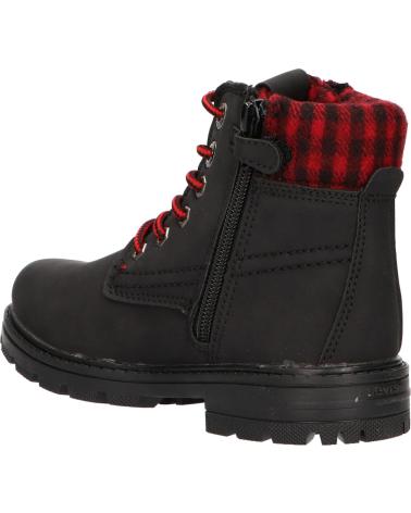 Woman and girl and boy Mid boots LEVIS VFOR0001S FORREST  0178 BLACK