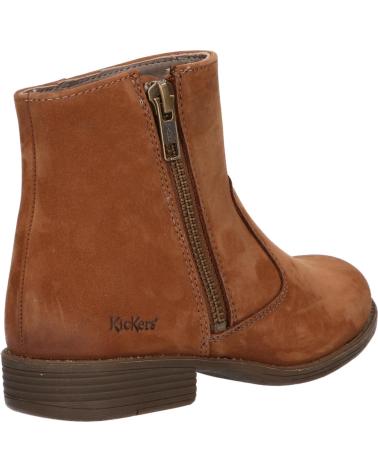 Woman and girl and boy boots KICKERS 542761-30 ROX  9 MARRON