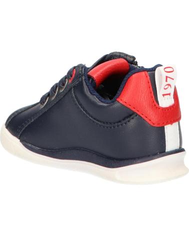 girl and boy Zapatillas deporte KICKERS 597374-10 CHICAGO BB  103 MARINE-ROUGE