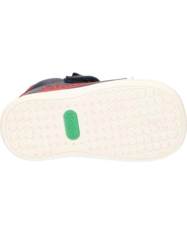 girl and boy Zapatillas deporte KICKERS 597374-10 CHICAGO BB  103 MARINE-ROUGE