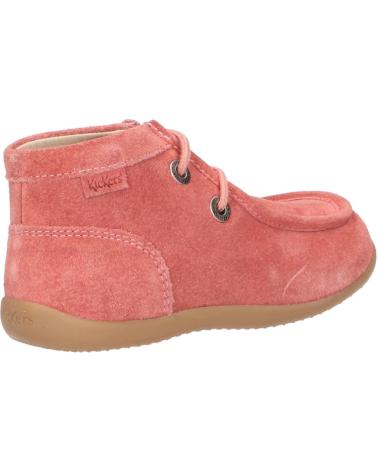 girl and boy Mid boots KICKERS 734970-10 BALABI  133 ROSE ANTIQUE
