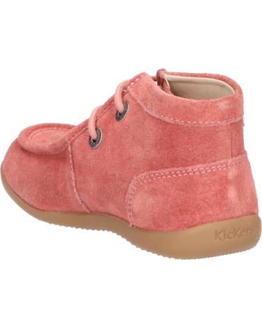 girl and boy Mid boots KICKERS 734970-10 BALABI  133 ROSE ANTIQUE