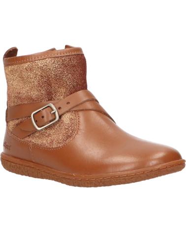 Woman and girl and boy boots KICKERS 736060-30 VIKTOR  114 CAMEL