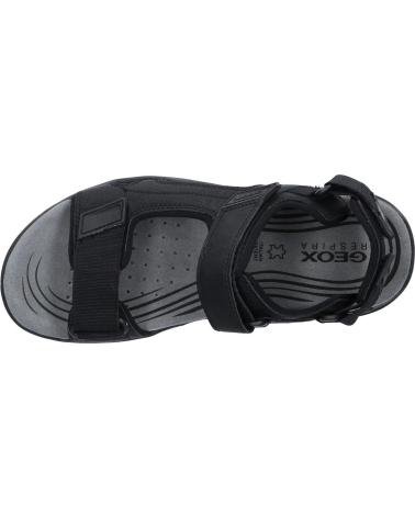 Sandales GEOX  pour Homme U3550A 0EK11 U TERRENOGRIP  C9999 BLACK