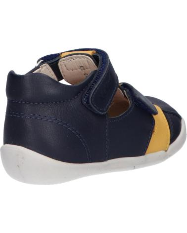 Sandali KICKERS  per Bambino 858392-10 WASABOU  103 MARINE JAUNE