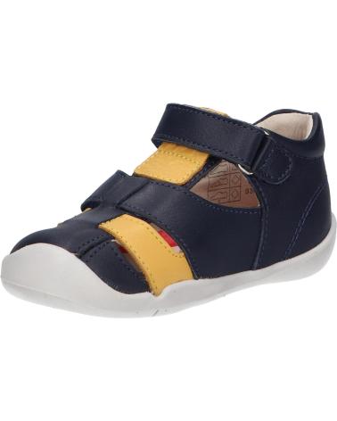 Sandalen KICKERS  für Junge 858392-10 WASABOU  103 MARINE JAUNE