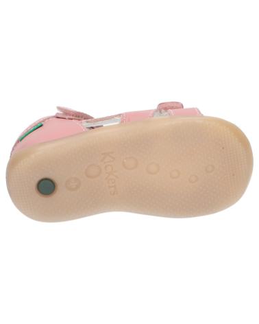 Sandalen KICKERS  für Mädchen und Junge 696355-10 BINSIA-2  13 ROSE CLAIR