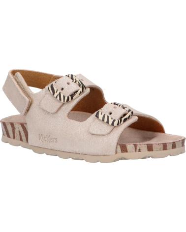 Woman and girl Sandals KICKERS 929560-30 SUNYVA  161 ARGENT ZEBRE