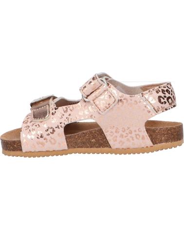 girl and boy Sandals KICKERS 869515-30 FUXIO  16 ARGENT LEOPARD