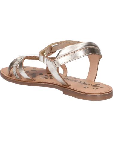 Woman and girl Sandals KICKERS 895217-30 DIAMANTO CUIR  151 OR PONY