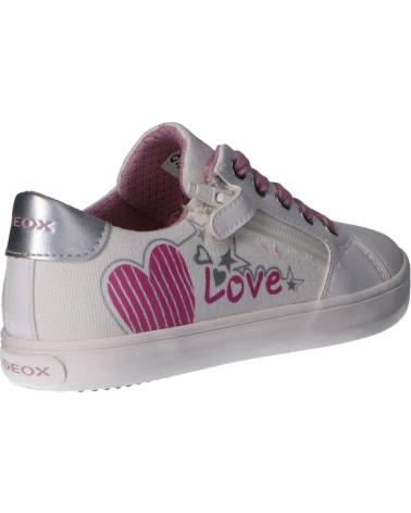 girl sports shoes GEOX J024NB 01002 J GISLI  C0406 WHITE
