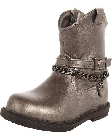 girl boots One Step 213000-B1080  PEWTER
