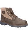 Woman and Man boots KAPPA 303XW40 BREITHORN  A15 BROWN