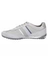 Man sports shoes GEOX U52T5C 02214 U WELLS  C1010 LT GREY