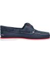 Nauticos TIMBERLAND  pour Homme A2AFY CLASSIC BOAT  NAVY FULL-GRAIN