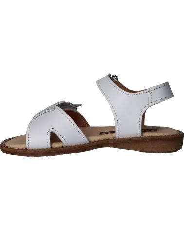 Sandalias GARATTI  de Niña AN0090  BLANCO-PLATA