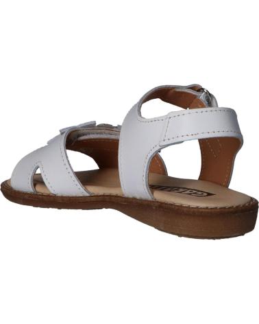 Sandalias GARATTI  de Niña AN0090  BLANCO-PLATA