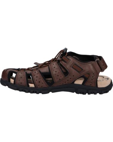 Sandales GEOX  pour Homme U6224B 0MEBC U S STRADA  C0013 BROWN 