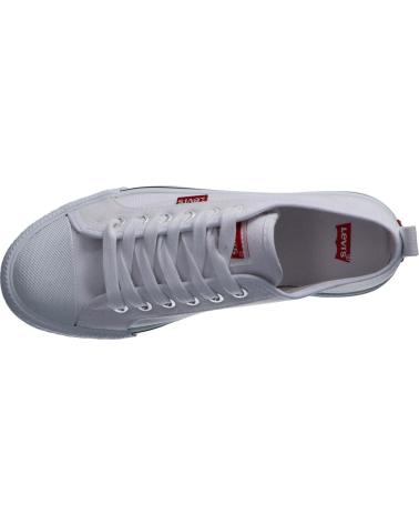 Woman and girl and boy Trainers LEVIS VORI0006T MAUI  0061 WHITE