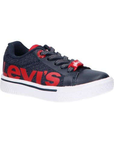 girl and boy Trainers LEVIS VFUT0042T FUTURE  0603 NAVY