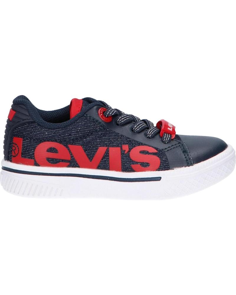 girl and boy Trainers LEVIS VFUT0042T FUTURE  0603 NAVY