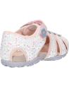 girl Sandals GEOX J92D9B 00414 J S ROXANNE  C1Z8W WHITE