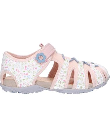 girl Sandals GEOX J92D9B 00414 J S ROXANNE  C1Z8W WHITE