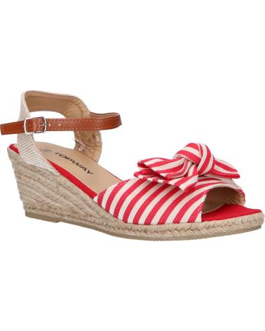 Woman Sandals Top Way B269193-B6600  RED